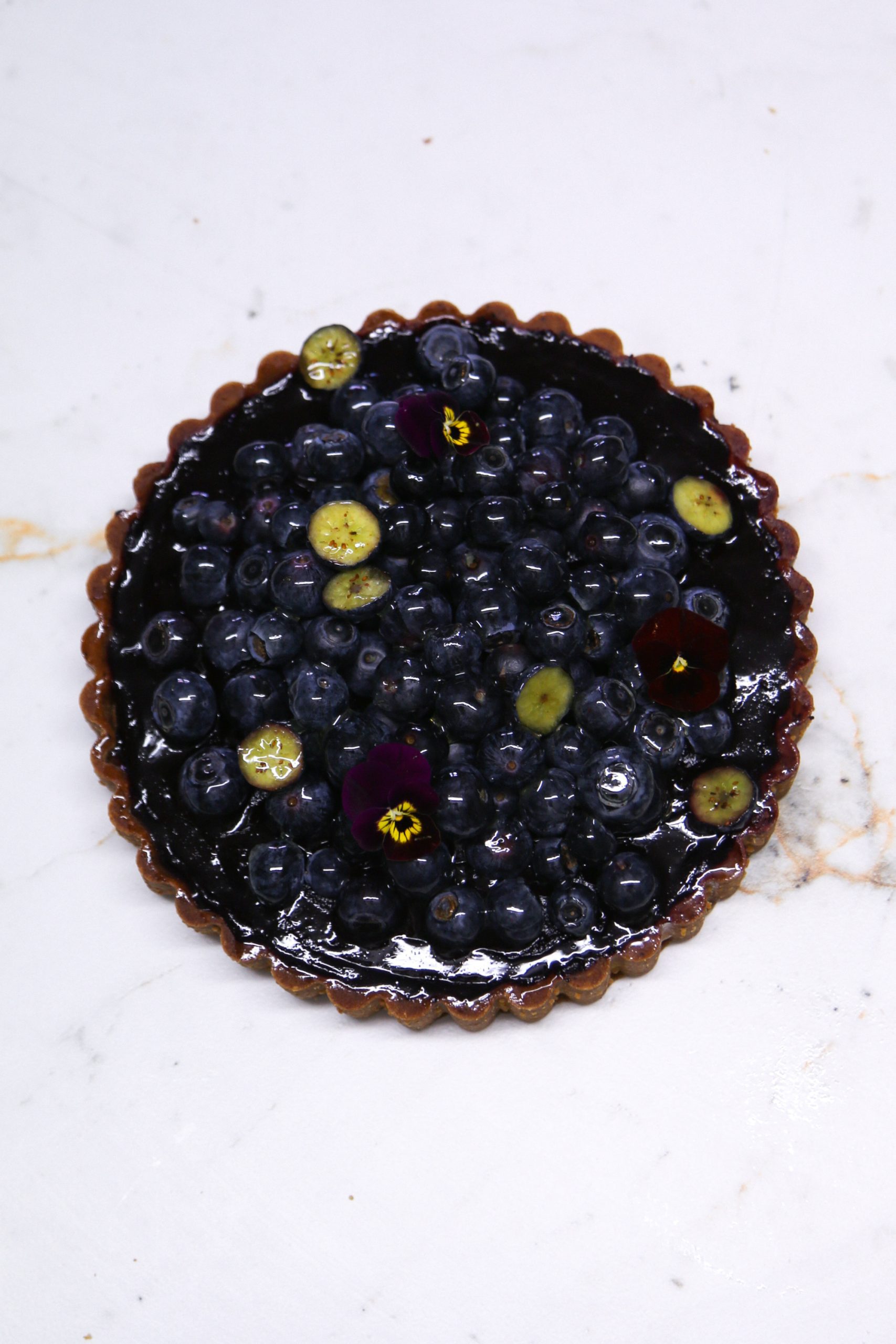 Tarte aux myrtilles