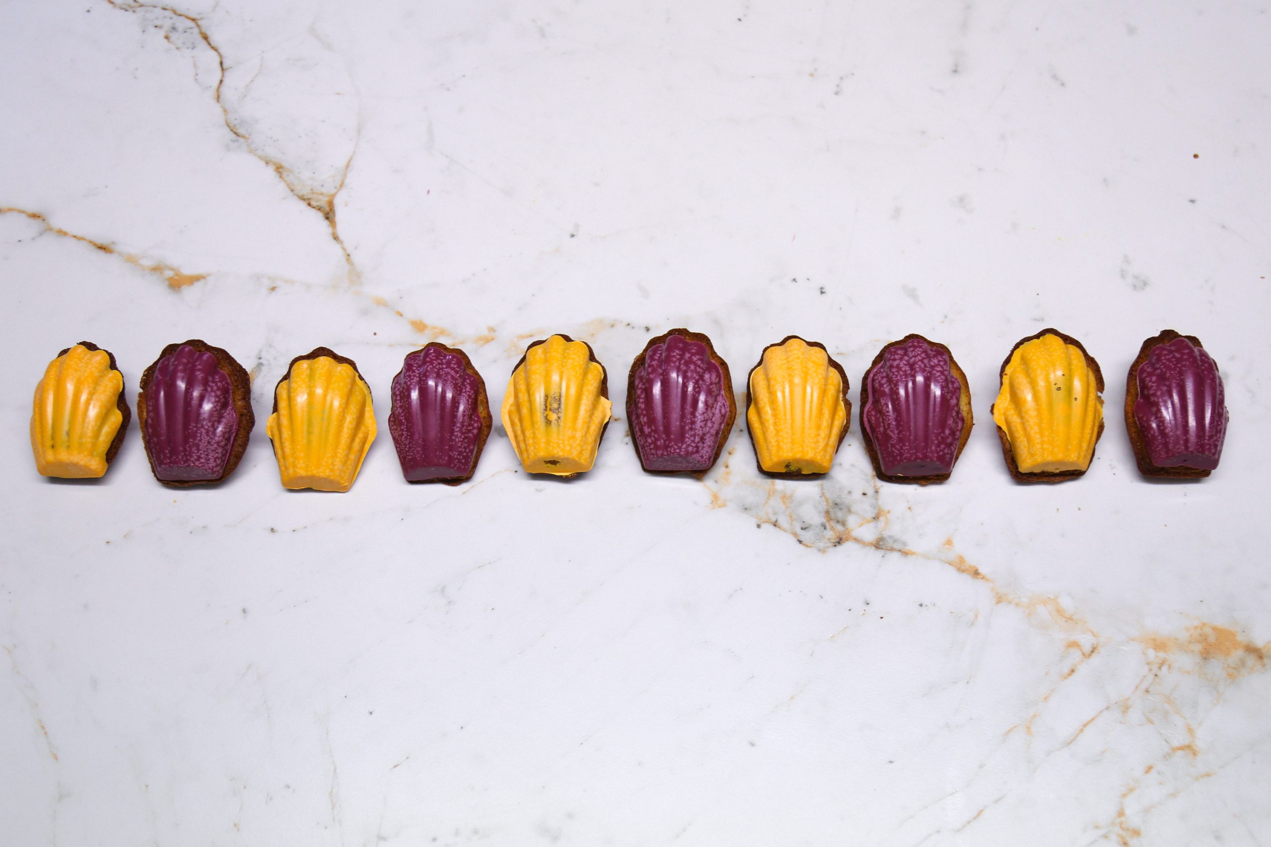 Madeleines fruitées (  10 pièces )