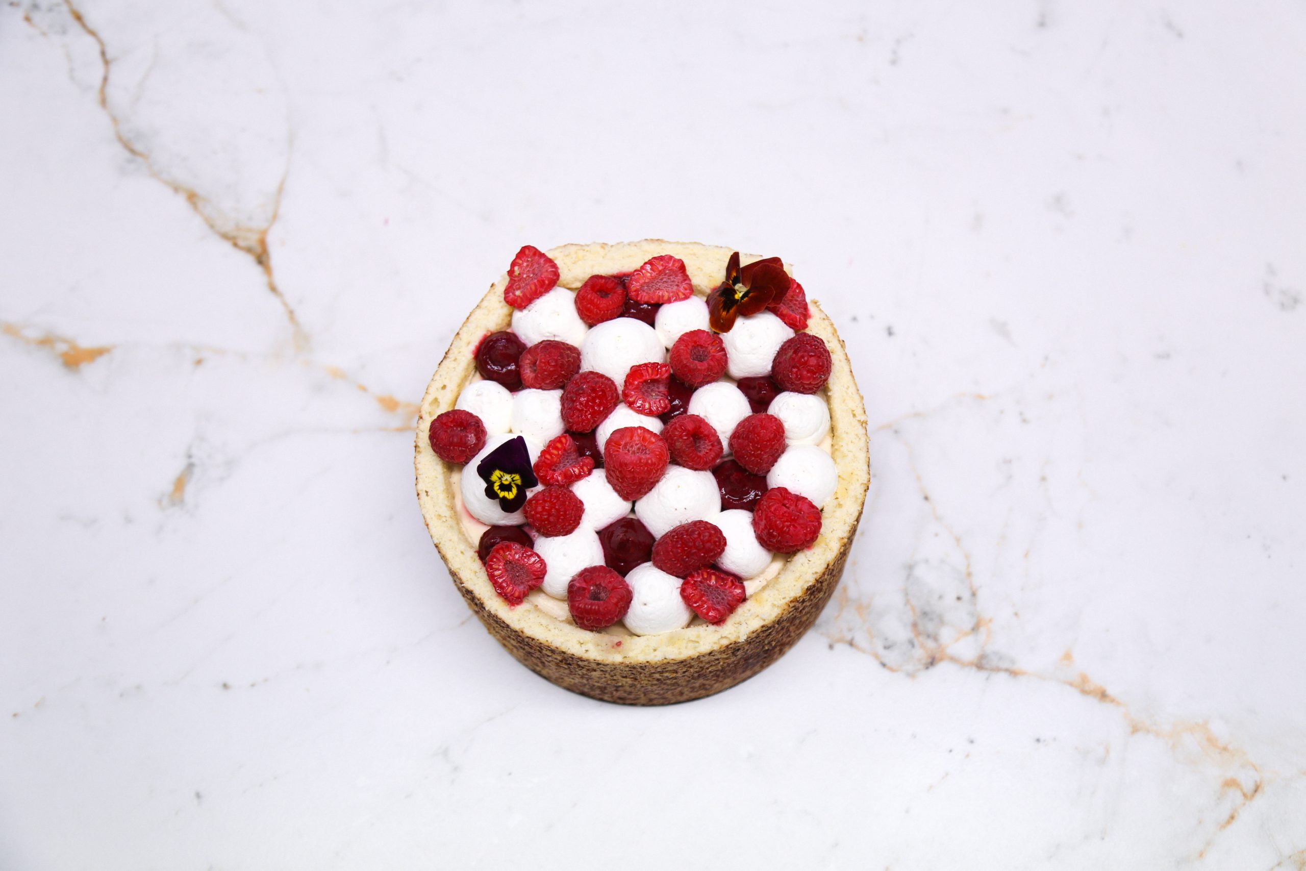 Charlotte aux framboises