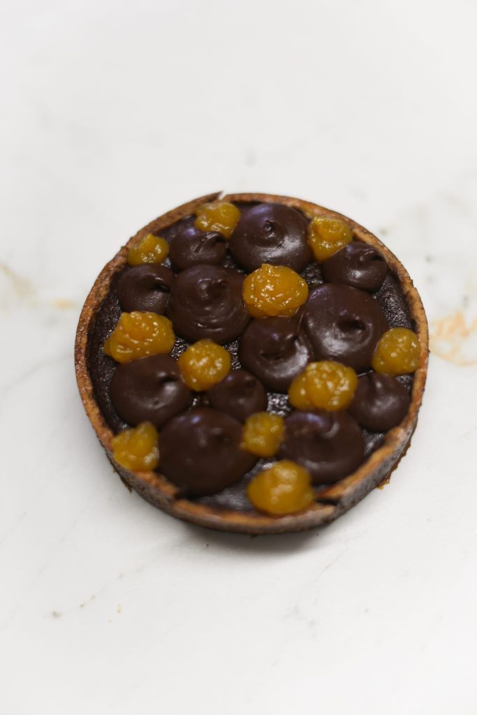 Tarte fondant chocolat passion
