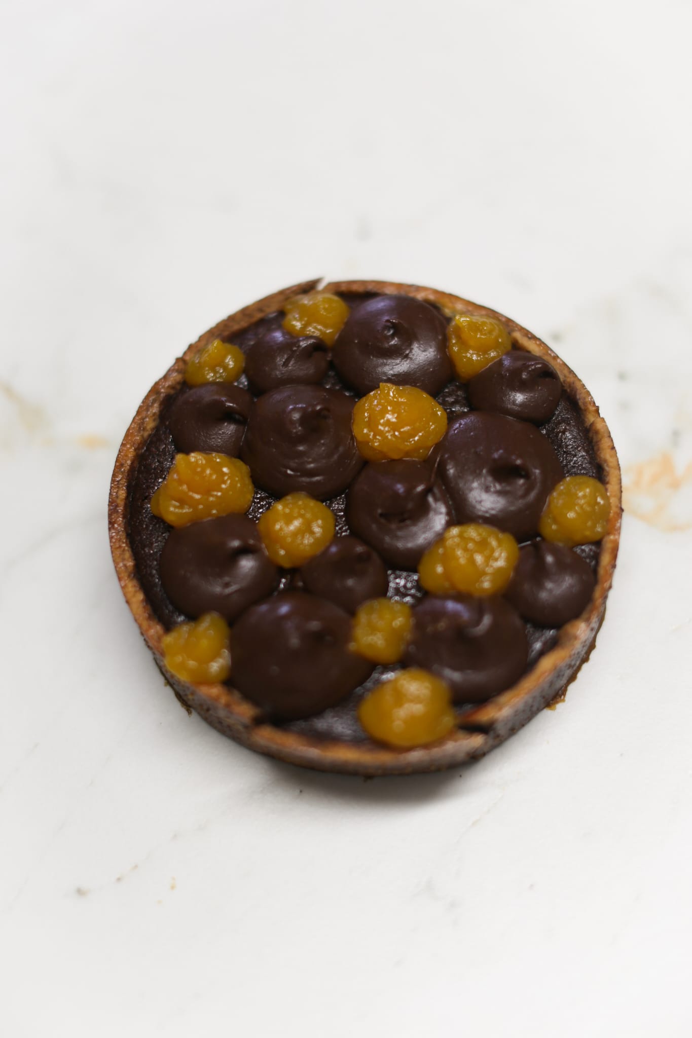Tarte fondant chocolat passion